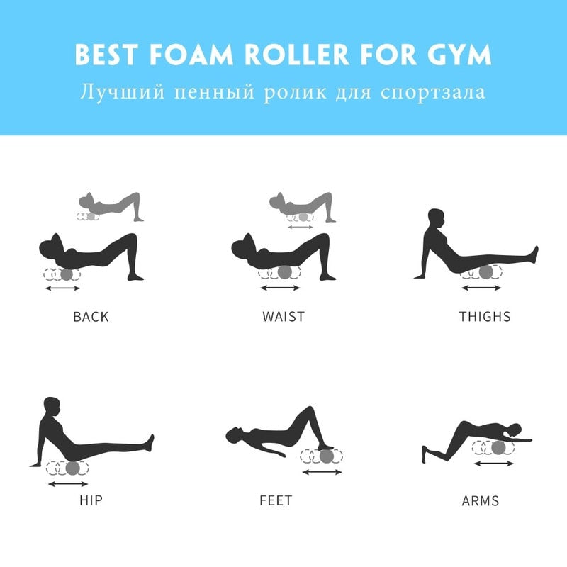 Foam roller for mobility and post workout recovery