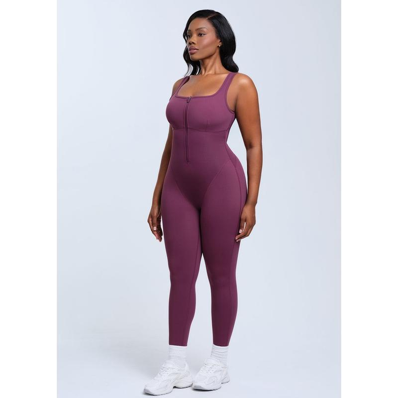 Beautiful back yoga jumpsuit