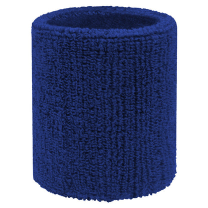 Sports wrist support made from polyester cotton and rubber
