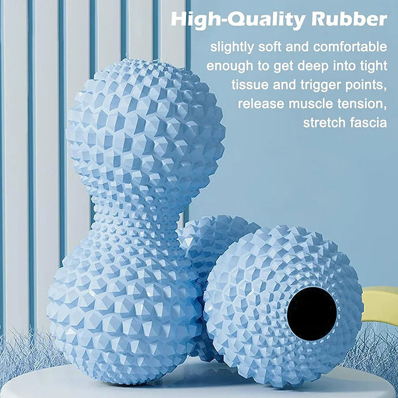 Peanut massage ball for foot and leg self massage