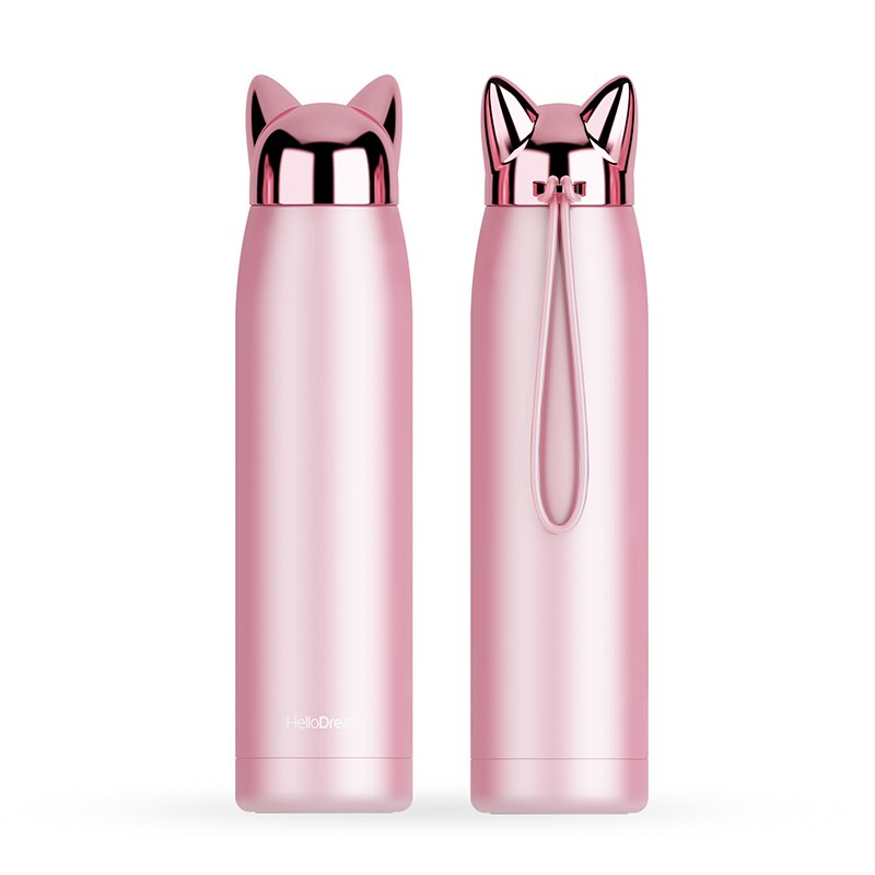 1. Insulated water bottle compact thermos for hot and cold drinks