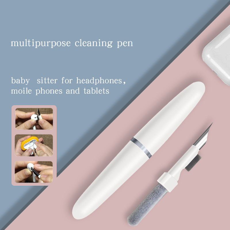 Multifunctional Bluetooth Headset Cleaning Pen 3 In 1 Airpods Earbuds Mobile Phone Computer Cleaning Cleaning Brush