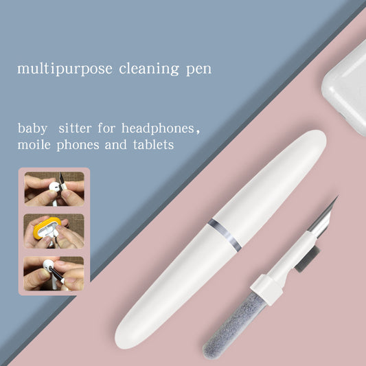 Multifunctional Bluetooth Headset Cleaning Pen 3 In 1 Airpods Earbuds Mobile Phone Computer Cleaning Cleaning Brush