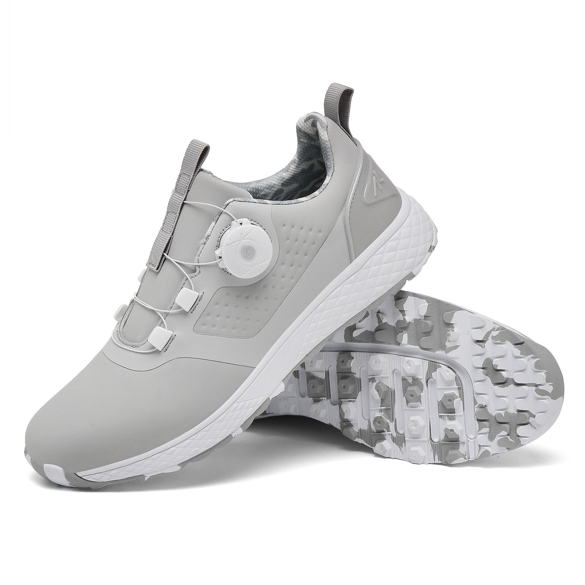 Professional Casual Unisex Golf Shoes with Rotating Button Spikes