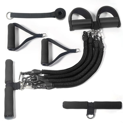 Pedal resistance band for sit ups and core exercises