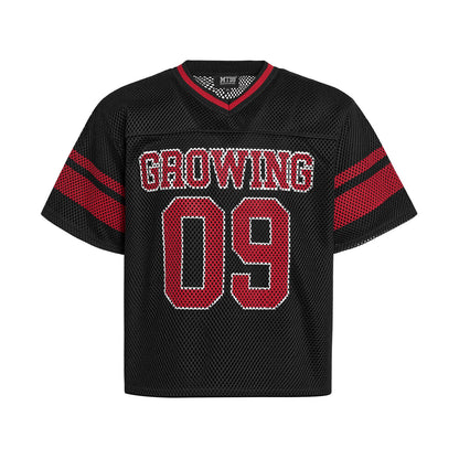 Basketball training shirt with round neck design