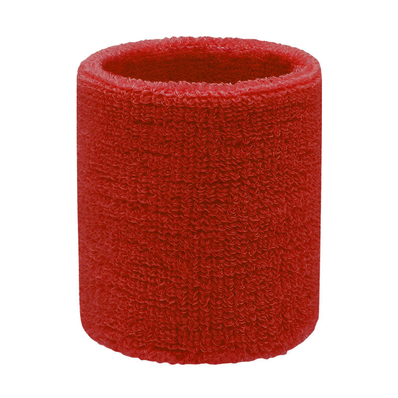 Sports wrist support made from polyester cotton and rubber
