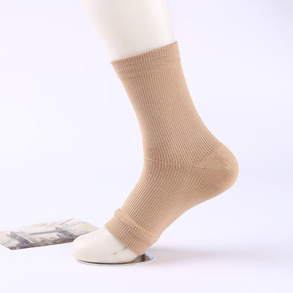 Ankle compression socks for active sports use