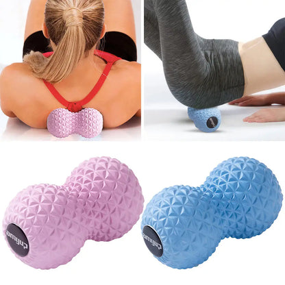 Peanut massage ball for deep tissue muscle massage