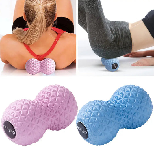 Peanut massage ball for deep tissue muscle massage
