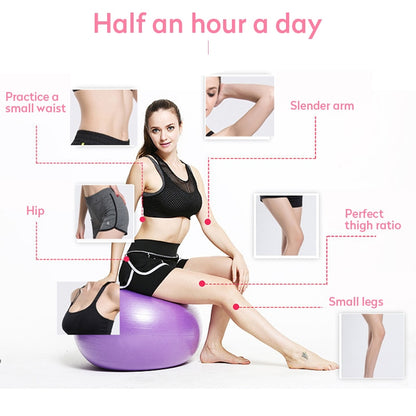 Exercise ball with slip resistant textured surface