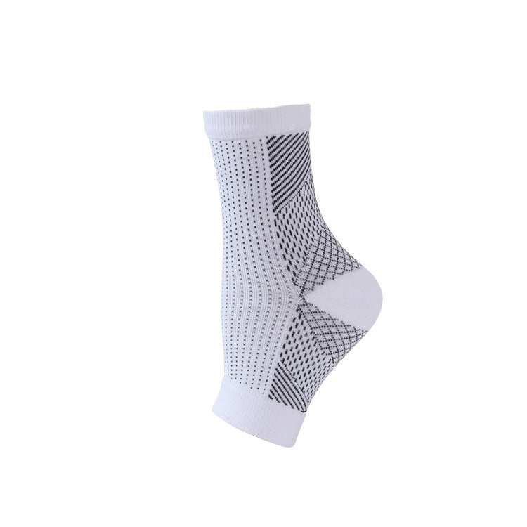 Sports ankle compression socks for cycling
