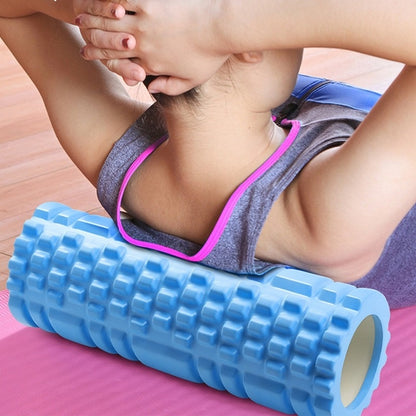 Foam roller for back legs and thigh muscle massage