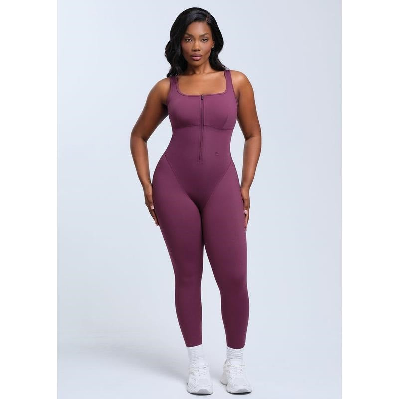 Beautiful back yoga jumpsuit
