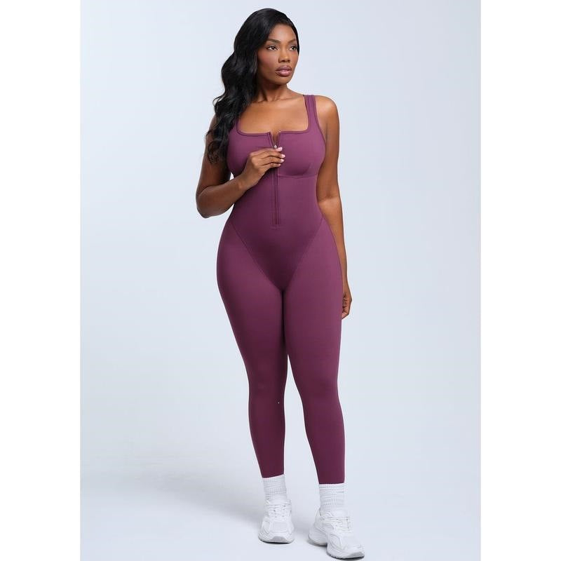 Beautiful back yoga jumpsuit