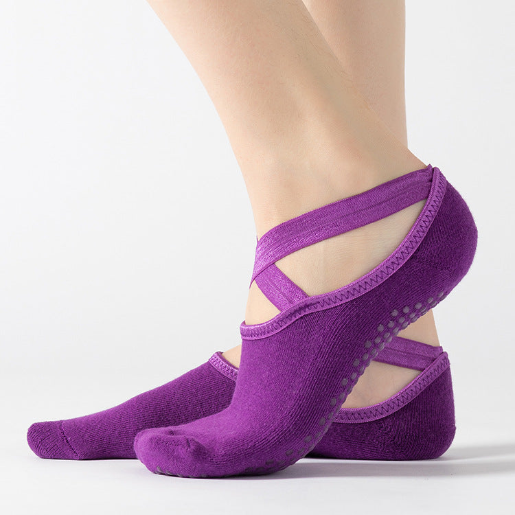 Pilates grip socks for dance and Pilates training