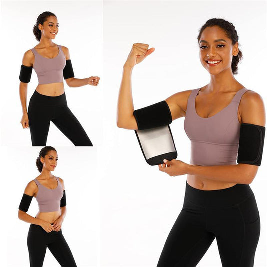 Compression arm sleeves for running