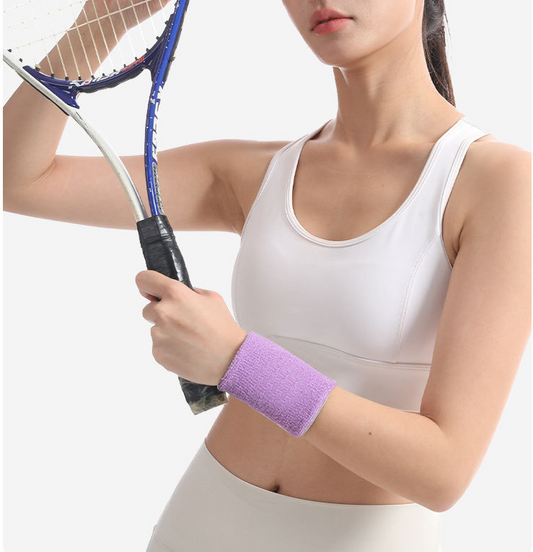 Sports wrist support for tennis training