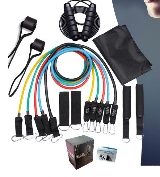 Resistance bands set for glute and lower body workouts