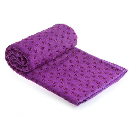 Yoga mat towel for home gym Pilates and stretching