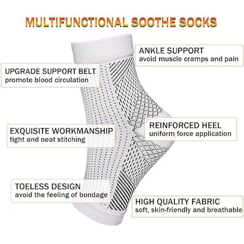 Sports ankle compression socks for skipping rope