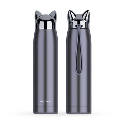 Insulated water bottle with 304 stainless steel construction