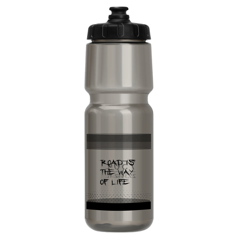 Cycling water bottle for fitness training