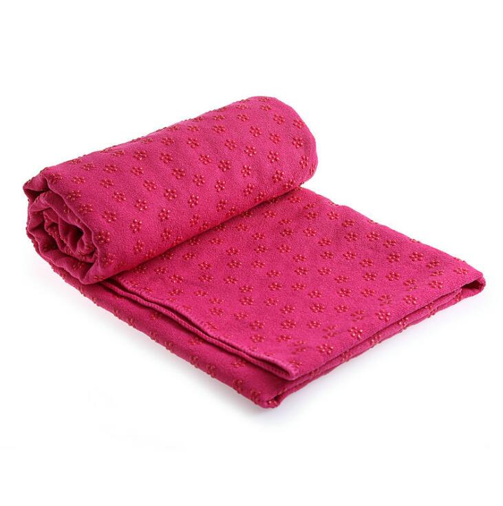 Yoga mat towel lightweight portable workout accessory