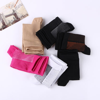 Ankle compression socks nylon sports design