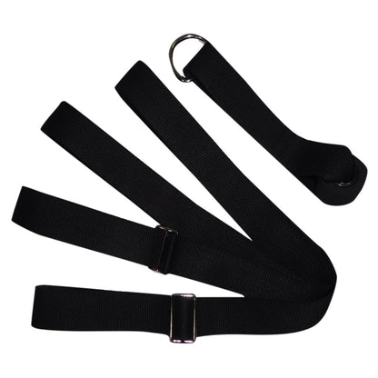Door leg stretcher strap for ballet stretching exercises