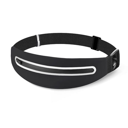 Running waist pack made from Lycra nylon