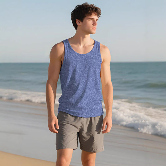 Men's workout tank top for gym and fitness training