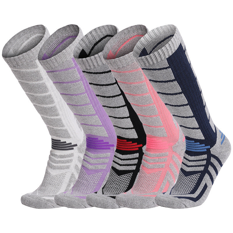 Cashmere socks Merino wool socks Autumn and winter snow socks High tube socks Outdoor skiing socks Mountaineering towel socks