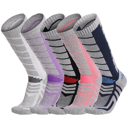 Cashmere socks Merino wool socks Autumn and winter snow socks High tube socks Outdoor skiing socks Mountaineering towel socks