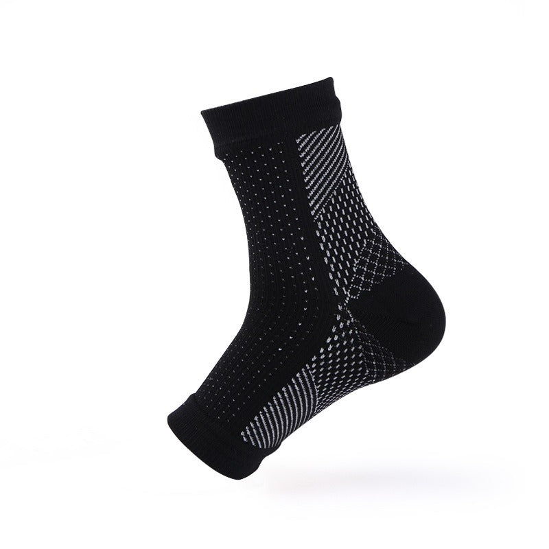 Ankle compression socks made with nylon