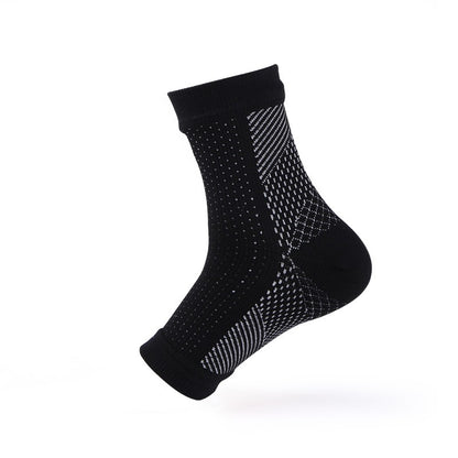 Ankle compression socks made with nylon