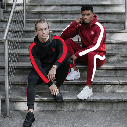 Men's tracksuit set for running and jogging