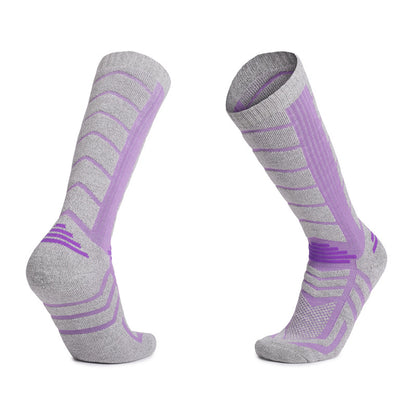 Cashmere socks Merino wool socks Autumn and winter snow socks High tube socks Outdoor skiing socks Mountaineering towel socks