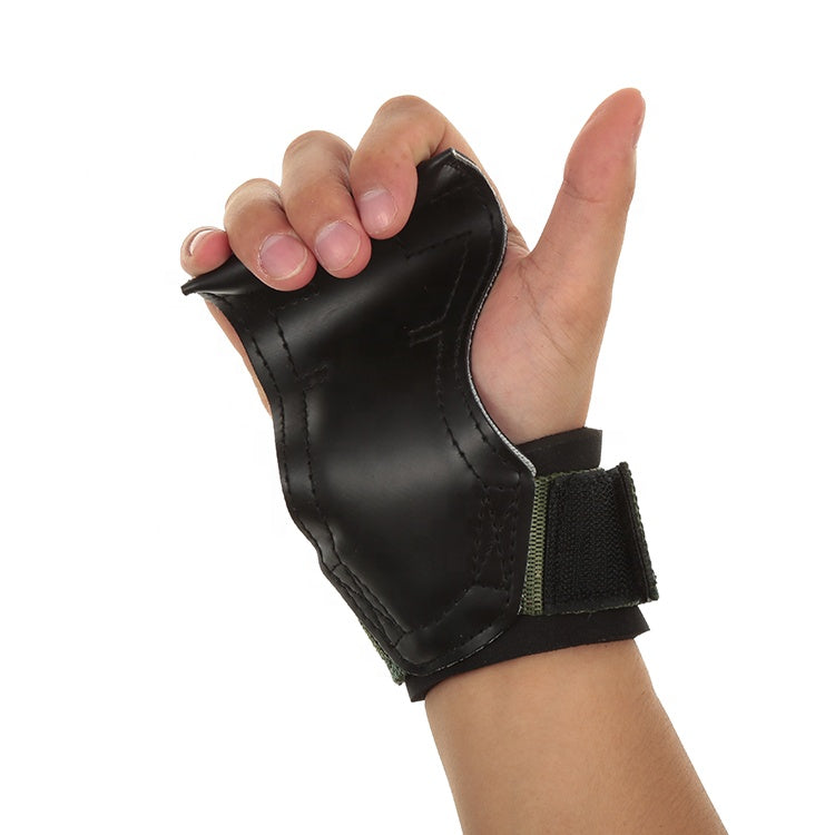 Weight lifting gloves with neoprene rubber palm protection