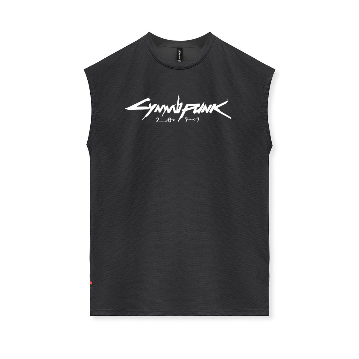 Men's workout tank top gaming themed fitness sportswear