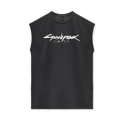 Men's workout tank top gaming themed fitness sportswear