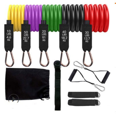 Resistance bands set for arms shoulders back and chest exercises