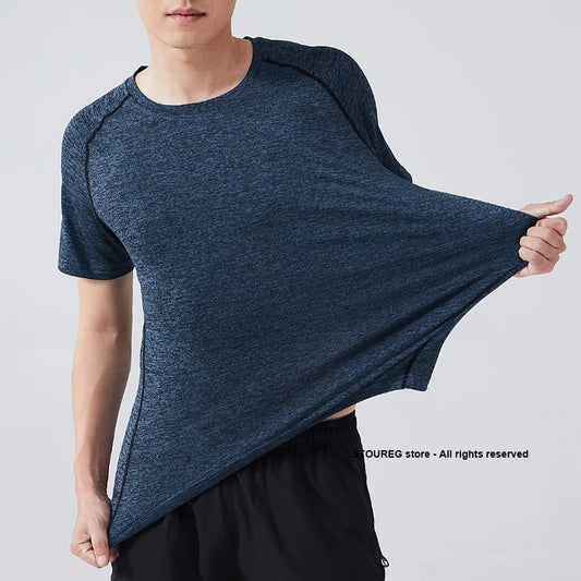 Men's running shirt for gym and fitness training