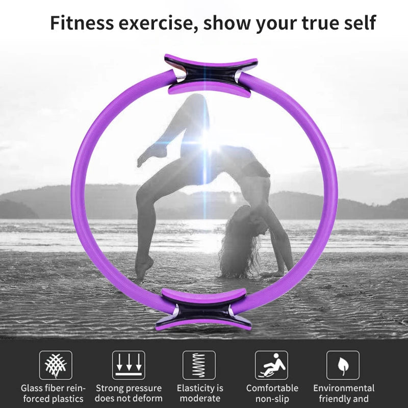 Pilates ring for thigh core and full body training