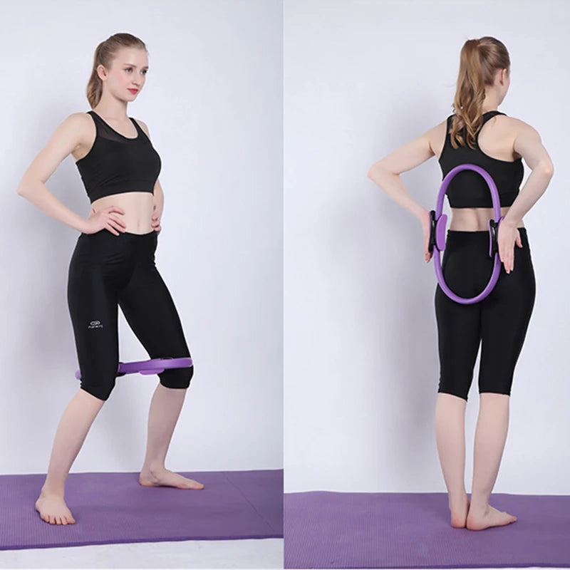 Pilates ring lightweight portable workout equipment